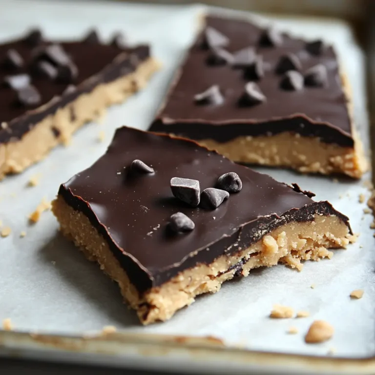 5-ingredient cookie dough bark on parchment paper