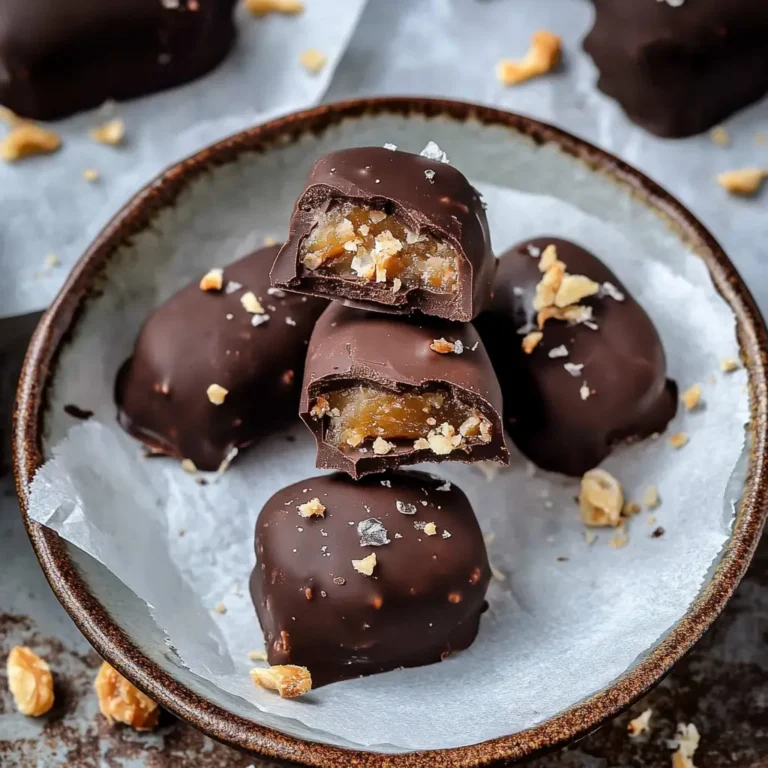 5-Ingredient Snickers Date Bites on plate