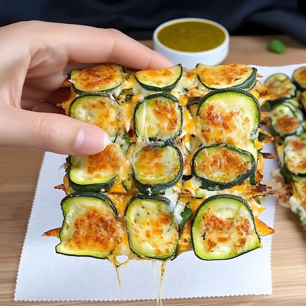 Zucchini Cheese Wraps – Easy, Low-Carb, Crispy Delight in 25 Min 5 Zucchini Cheese Wraps served fresh on parchment paper