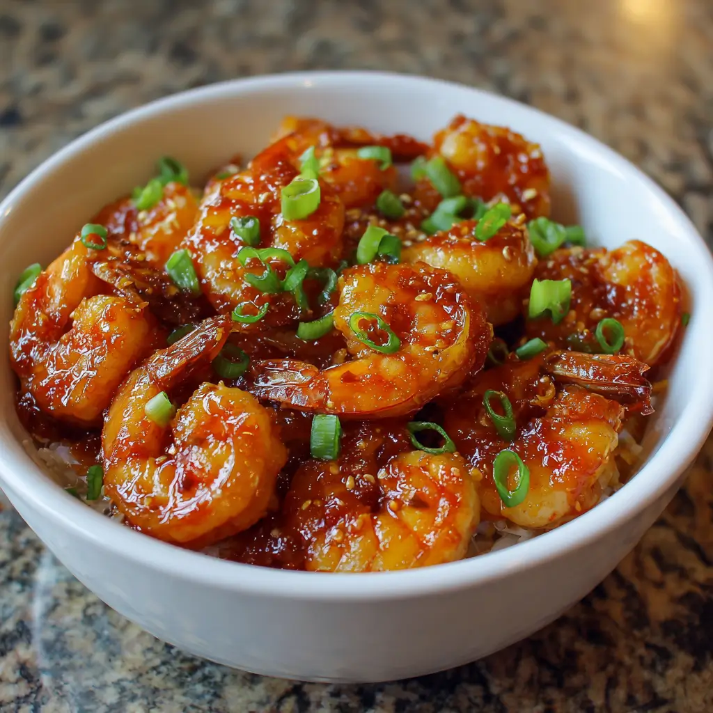 Firecracker Shrimp Recipe – 5-Star Spicy Dinner You’ll Love 4 Bold Firecracker Shrimp glazed in spicy chili sauce with sesame and lime over white rice