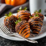 Halloween Chocolate-Dipped Strawberries – Tasty, Sweet, and Easy to Make 9 Halloween Chocolate Dipped Strawberries Card