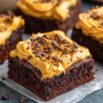 pumpkin spice brownies card