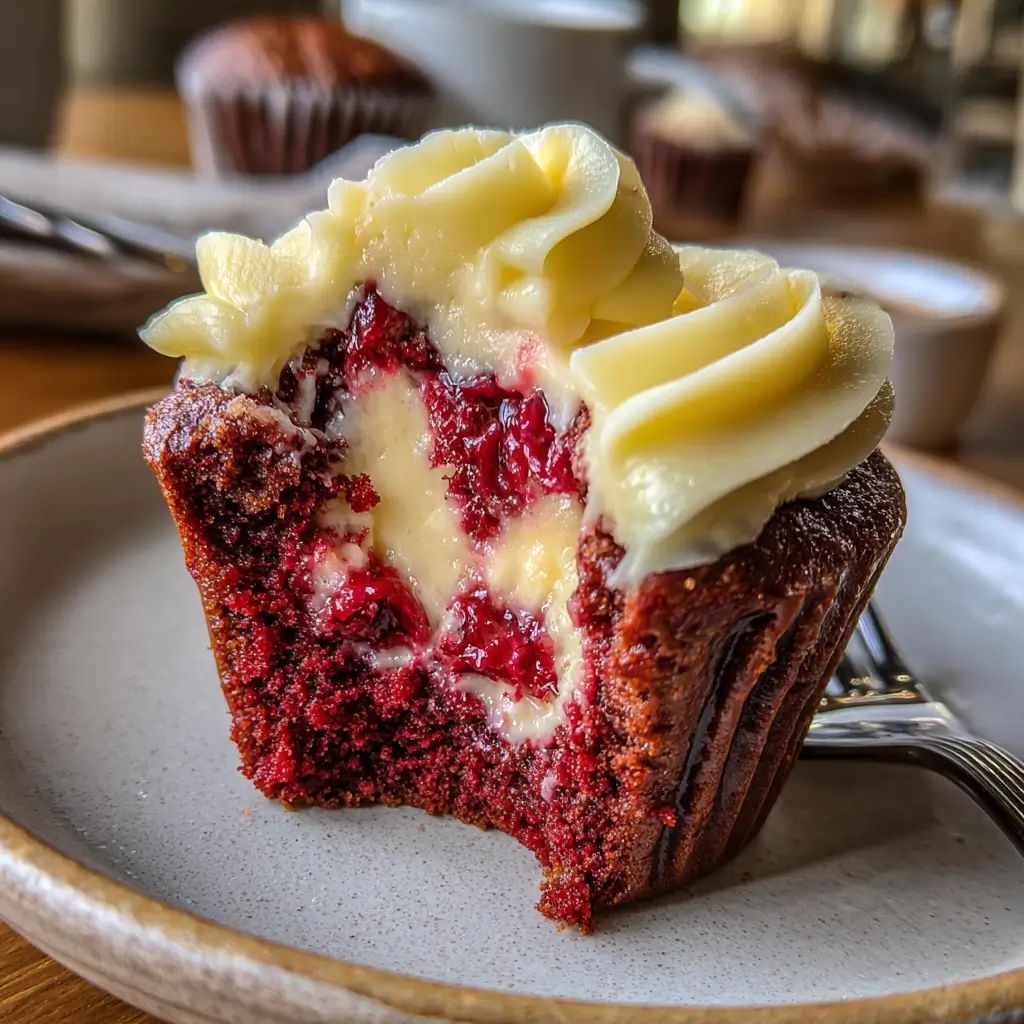 Halloween Red Velvet Vampire Cupcakes – Spooky, easy & Delicious 6 red velvet vampire cupcakes