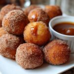 Irresistible Apple Cider Donut Holes with Caramel Dip Recipe 11 Apple Cider Donut Holes with Caramel Dip