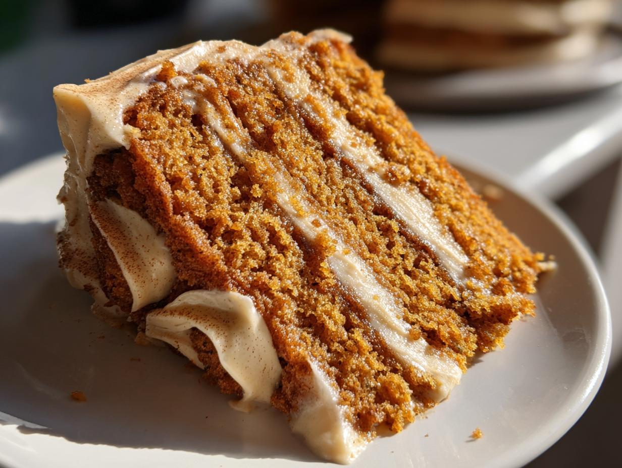 Irresistible Brown Butter Pumpkin Cake with Spiced Frosting 6 Brown Butter Pumpkin Cake with Spiced Frosting