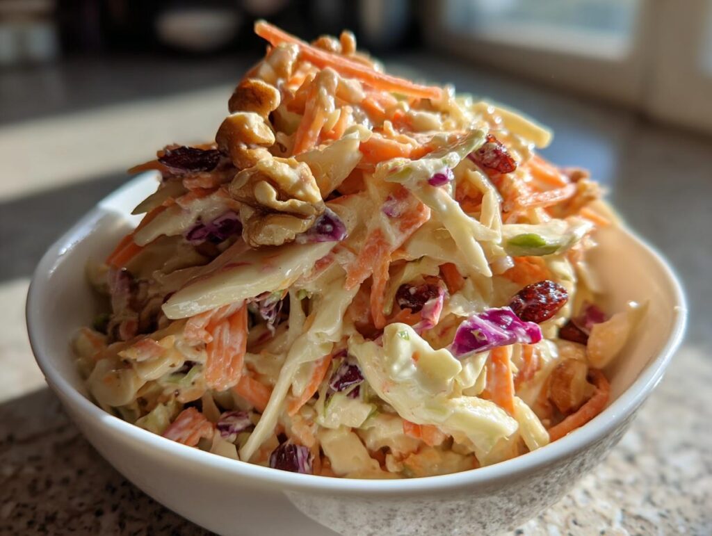 Cranberry-Apple Coleslaw