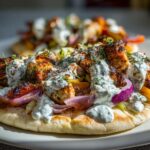 Juicy Sheet Pan Chicken Gyros with Tzatziki Ready in 40 Minutes 13 Sheet Pan Chicken Gyros with Tzatziki