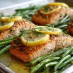 25-Minute Sheet Pan Lemon-Dill Salmon and Green Beans That Wow Everyone 11 Sheet Pan Lemon-Dill Salmon and Green Beans