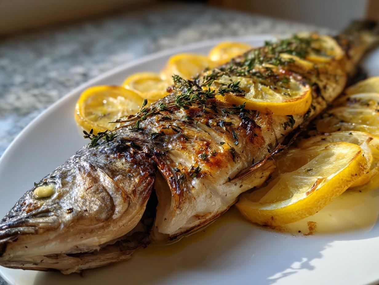 Perfect 10-Minute Whole Roasted Branzino with Lemon Recipe 6 Whole Roasted Branzino with Lemon