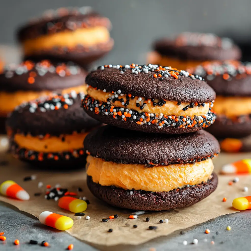 Halloween Whoopie Pies – Fluffy, Festive, and Easy for Parties 6 halloween whoopie pies