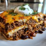 Irresistible 40-Minute Beef and Bean Burrito Casserole 11 Beef and Bean Burrito Casserole