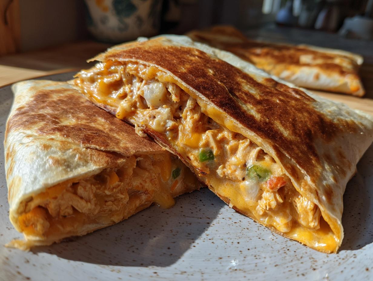 Delicious Chicken Pot Pie Quesadillas Ready in 20 Minutes 6 Chicken Pot Pie Quesadillas