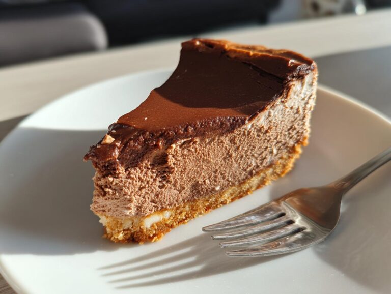 Chocolate-Hazelnut Christmas Cheesecake