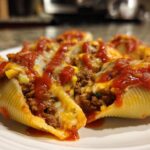 Enchilada-Stuffed Pasta Shells