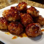 Honey Garlic Meatball Bites