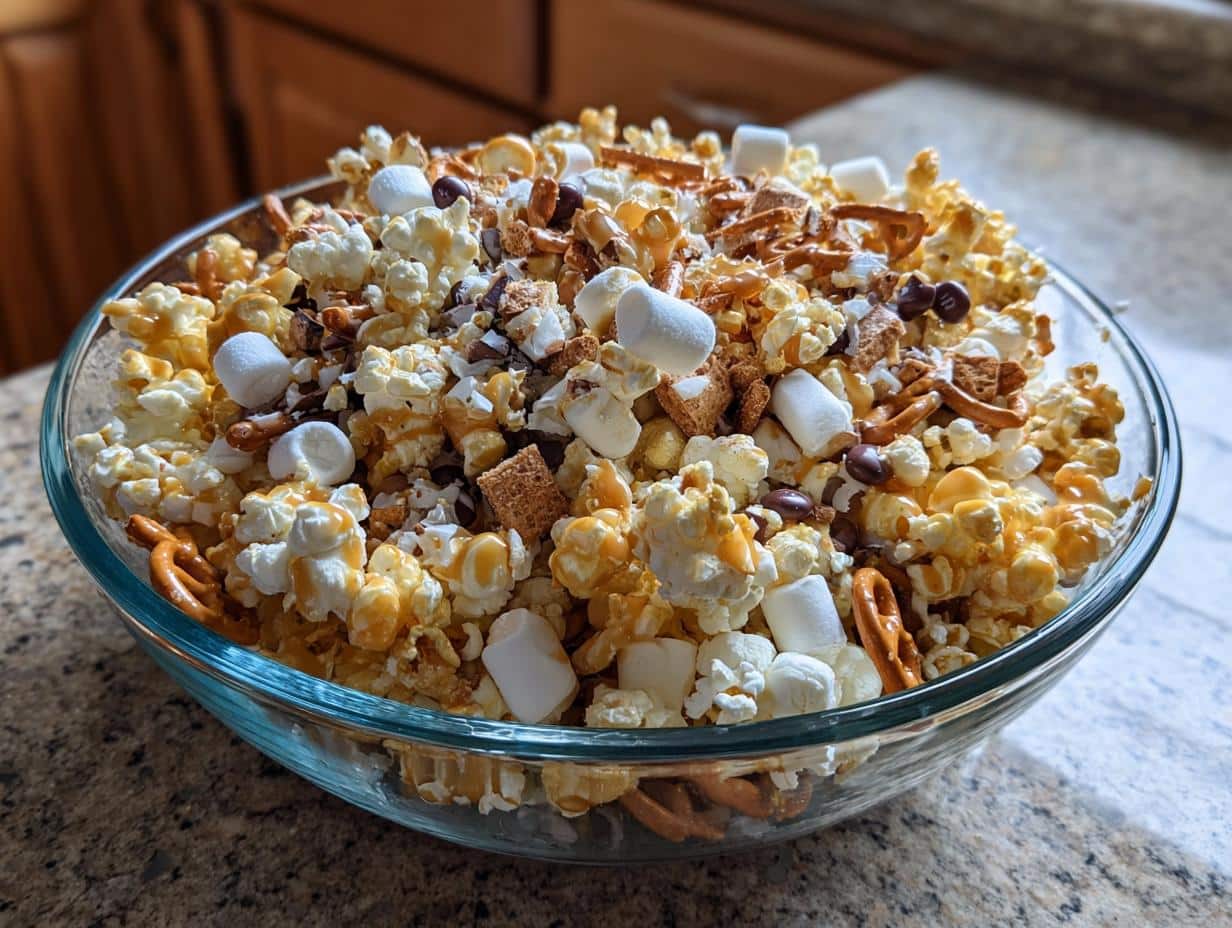 New Year Party Popcorn Bar