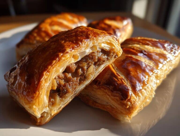 New Year Plant-Based Sausage Rolls
