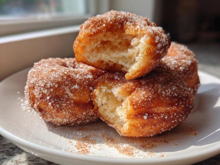 Sweet Potato Donuts with Cinnamon Sugar
