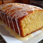 Vanilla Bean Glazed Pound Cake