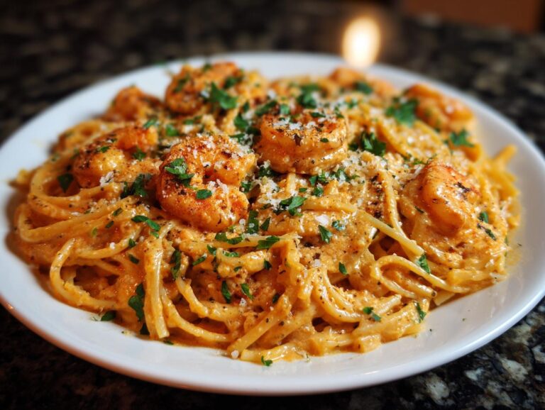 Creamy Chipotle Shrimp Pasta