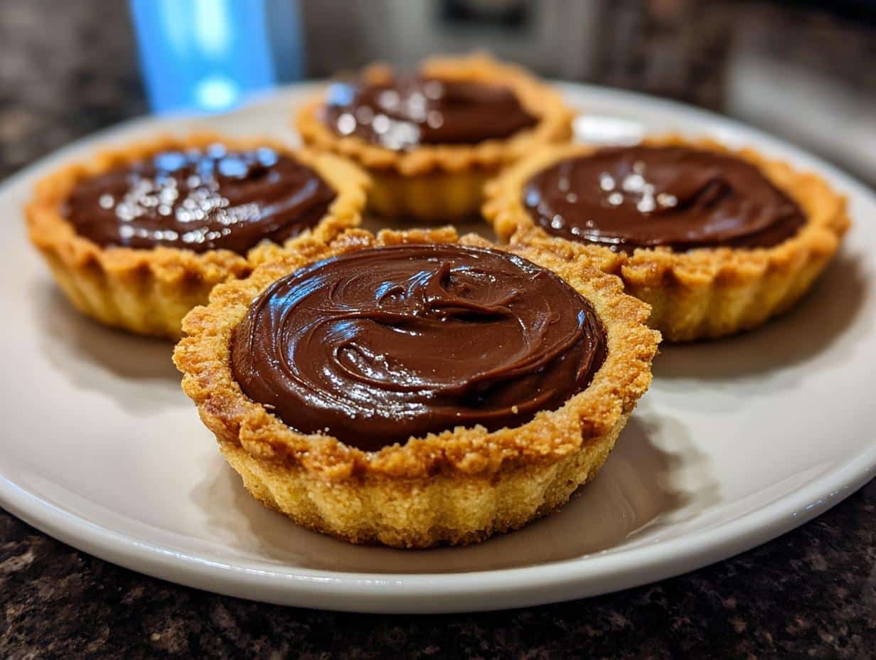 Mini Nutella tartlets