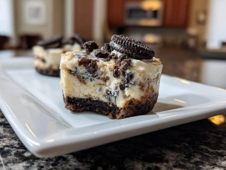 Mini Oreo cheesecake