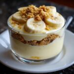 Mini banana pudding cups