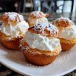 Mini biscuit & cream cups