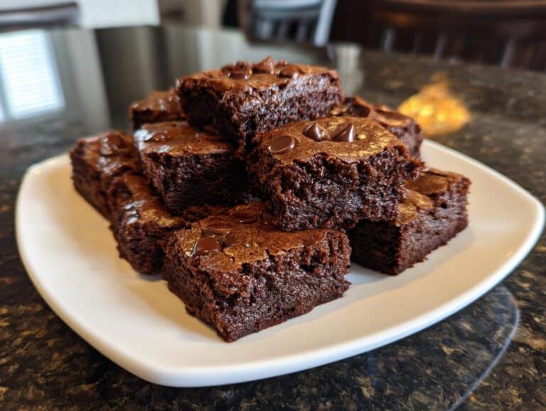 Mini chocolate cookie squares