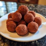 Mini chocolate truffles