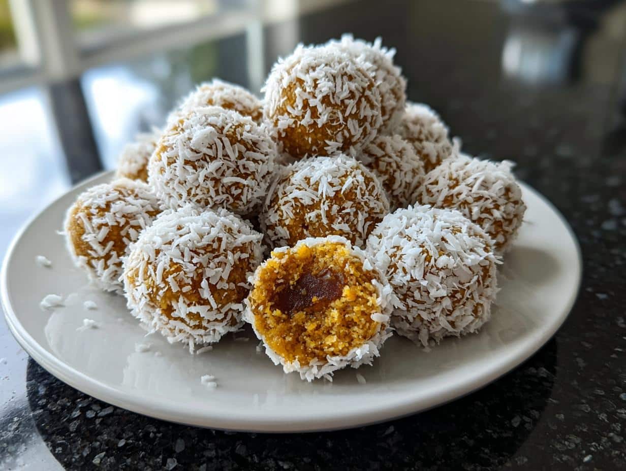 Mini date & nut balls
