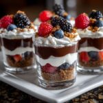 Mini dessert shots for parties