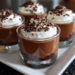 Mini mocha dessert cups