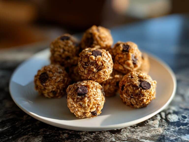 Mini oat dessert bites