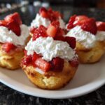 Mini strawberry shortcake cups