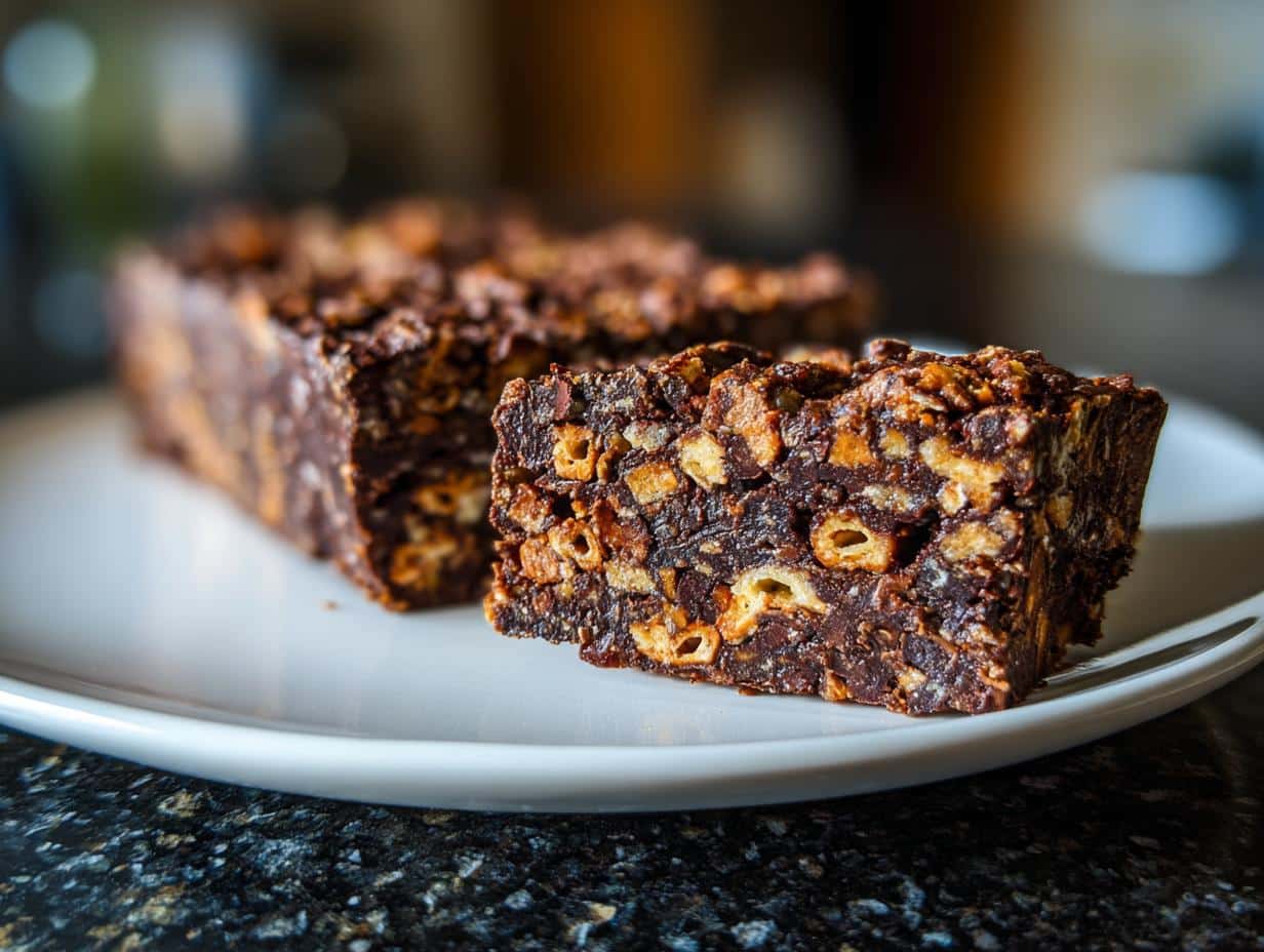 No-bake chocolate biscuit cake