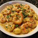 Shrimp Alfredo Gnocchi