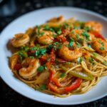 Shrimp Fajita Pasta No Pork