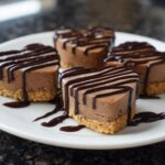 Chocolate Heart Cheesecake Bites