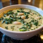 Creamy White Bean and Spinach Soup