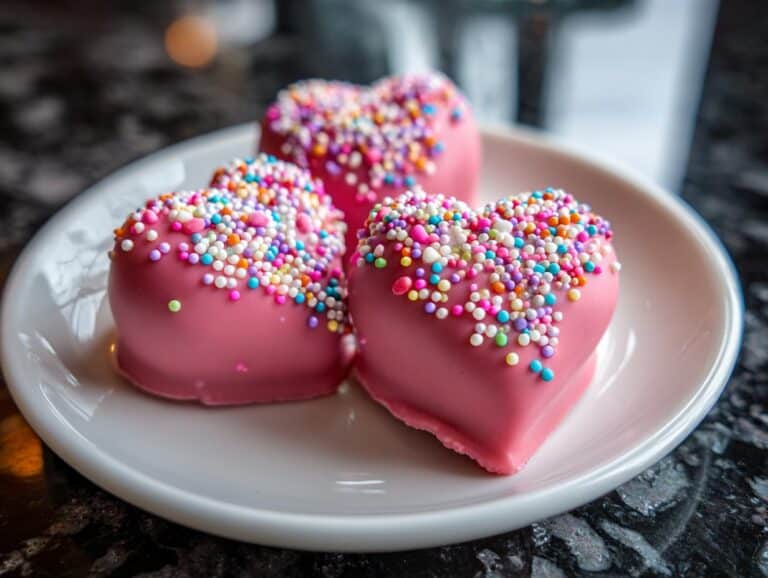 Heart-Shaped Cake Pops
