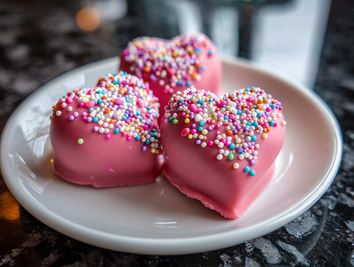 Heart-Shaped Cake Pops