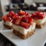 Mini strawberry crunch dessert bites