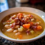 Navy Bean Soup with Simple Broth