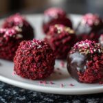 Red Velvet Cheesecake Truffles