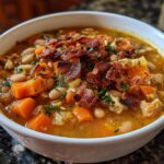 Rustic White Bean Soup With Herbs