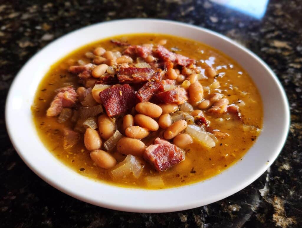 Southern-Style Bean Soup with Smoked Meat