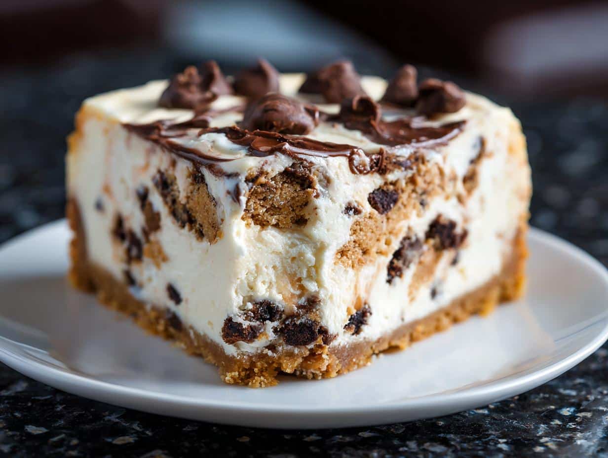 Valentine’s Day Cookie Dough Cheesecake