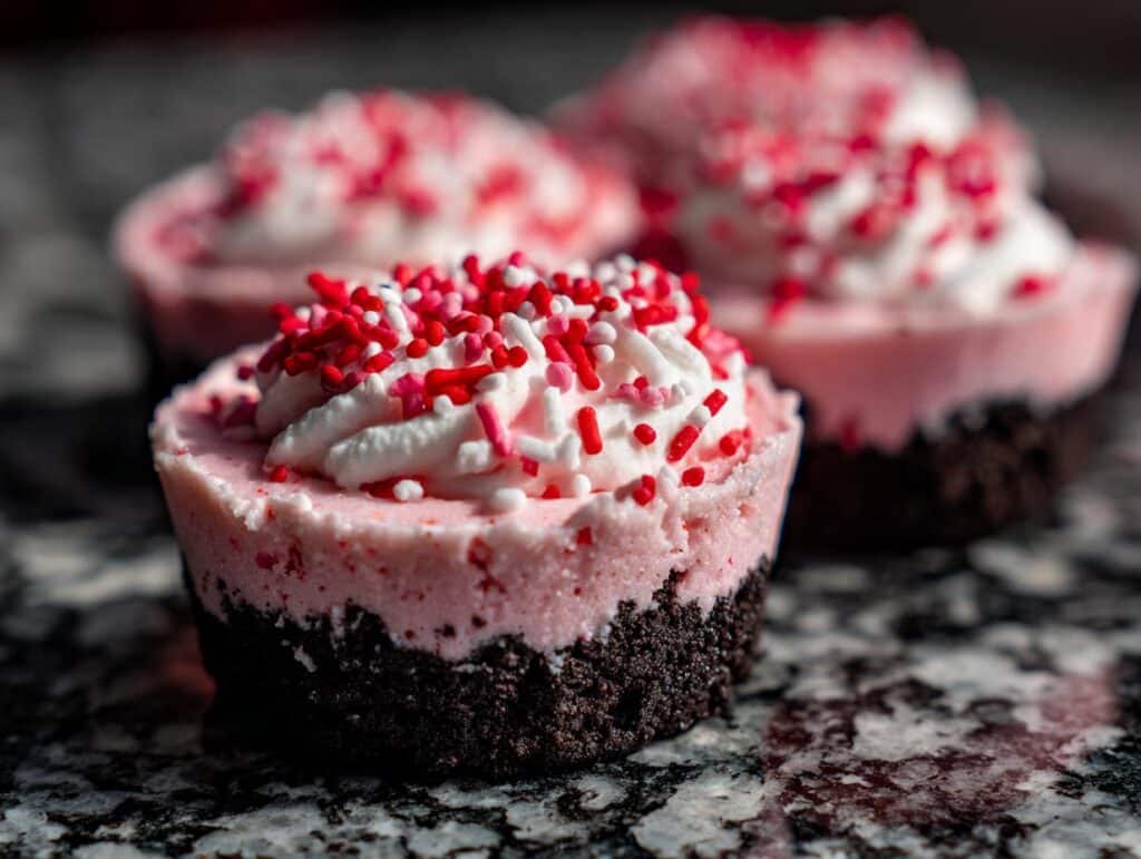 Valentine’s Day Oreo Cheesecake Cups