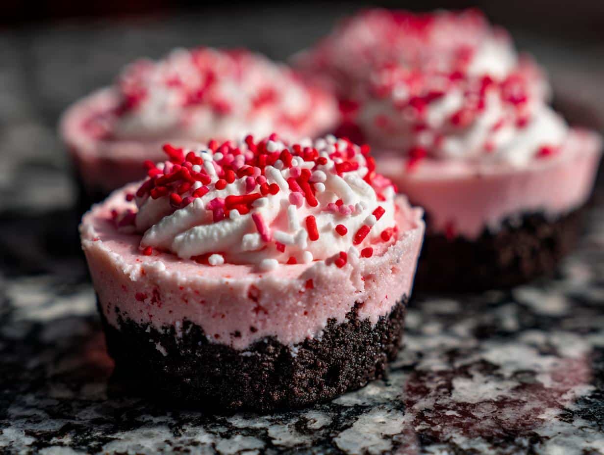 Valentine’s Day Oreo Cheesecake Cups